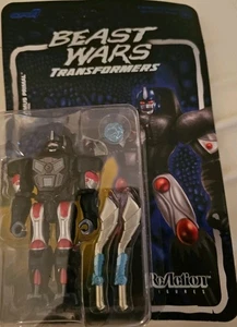 Beast Wars Transformers Super7 ReAction Optimus Primal Hyper Steel Variant - Picture 1 of 2