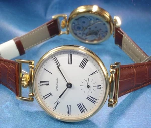 MOLNIYA Vintage USSR Excellent Watch Mechanical Serviced Visible Mechanism - Picture 1 of 10