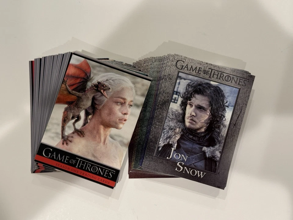 GAME OF THRONES | SEASON 1  Cards Rittenhouse 2012 w/portraits - Incomplete - Image 1 of 4