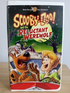 Scooby-Doo y el hombre lobo renuente VHS 2002 Clamshell - Warner Bros. - Imagen 1 de 10