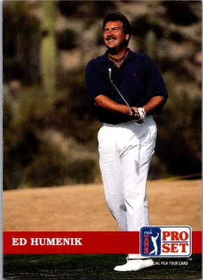 1992 Pro Set PGA Tour #65 Ed Humenik - Image 1 of 2
