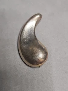 Tiffany and Co, ELSA Peretti Sterling Silver Teardrop Brooch/Pin - Picture 1 of 6