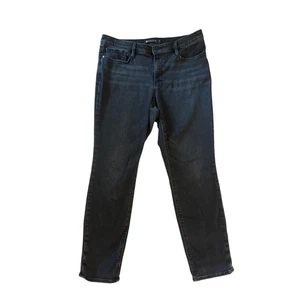 Athleta Sculptek Skinny Carbon schwarz Denim Damenjeans Hose Stretch hoher Bund - Bild 1 von 6