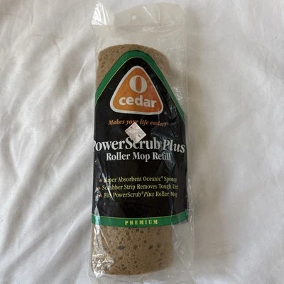 O Cedar PowerScrub Plus Roller Mop Recarga 1997 Artículo #646 Nuevo Foto 1 de 3