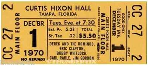 5 1968 -70 VINTAGE UNUSED FULL TICKETS Grateful Dead Woodstock Hendrix reprint - Picture 1 of 5