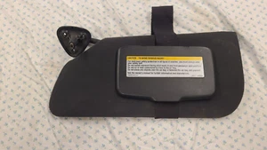1995-2005 Chevy Cavalier Pontiac Sunfire Driver Left Side Sun Visor Black - Picture 1 of 8