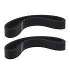2x Rubber Timing Belts Closed-Loop 235mm Circumference Fit for MBS800 Mower