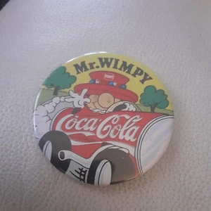 Insignia vintage de Mr Wimpy Coca-Cola - Imagen 1 de 3