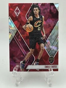 2023-24 Panini Phoenix Basketball #287 Emoni Bates Red Ice Prizm Rookie RC Cavs - Picture 1 of 2