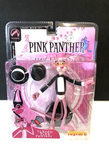 Pink Panther Action Figures Tuxedo Pink Panther Palisades Toys 2004 Cover