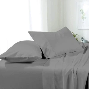 Top Split King Brushed Microfiber Sheets Set for Adjustable Flex Head Beds - Picture 1 of 12