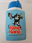 King Kong Vintage 1977 Blue Thermos Stopper Cup King-Seeley Thermos Division