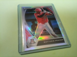 2021 Panini Prizm Draft Picks PRIZM REFRACTOR PARALLEL MATTHEW FRAZIER