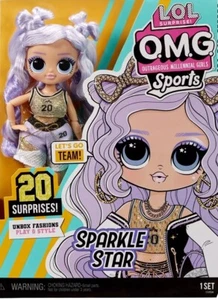 L.O.L. Surprise! OMG Sports Fashion Doll Sparkle Star with 20 Surprises Inclu... - Picture 1 of 3