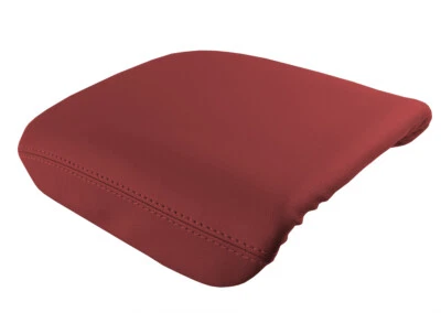 适用于 2003 - 2008 年本田 Pilot PVC 皮革控制台盖拉盖红色 — 第 1/4 张图片