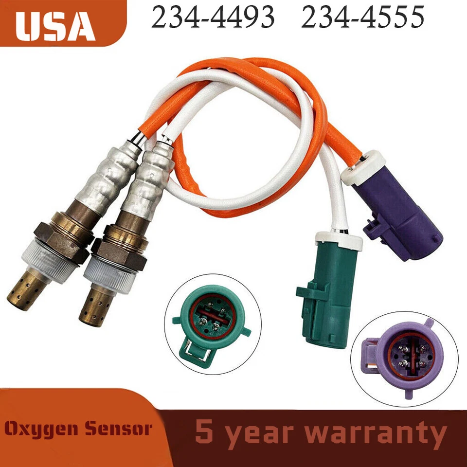 2Pcs Upstream+Downstream O2 Oxygen Sensor For Ford Fiesta 1.6L 2011-2019 - Image 1 of 4