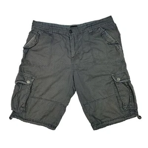 St Goliath Men's Cargo Shorts Size 34 Grey Small Check Skate & Street Wear - Picture 1 of 11