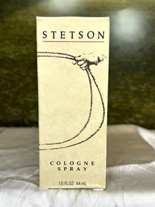 STETSON BY COTY 44ML VINTAGE COLOGNE SPRAY (NEW WITH BOX) - Picture 1 of 7