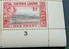 Sierra Leone 1938 Sg189 Kgvi 1D. Freetown From The Harbour  -  Mnh