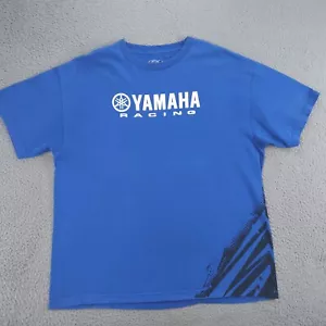 Yahama Racing Flare T Shirt Mens XXL Blue Factory Effex FX Tee Adult - Picture 1 of 20