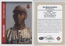 2020 Dreams Fulfilled Graig Kreindler Negro Leagues Legends John Donaldson #72