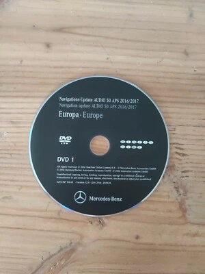 Navigation DVD MERCEDES AUDIO 50 APS NTG4 FRANCE ESPANA PORTUGAL 2017 W212 W207 - Bild 1 von 4