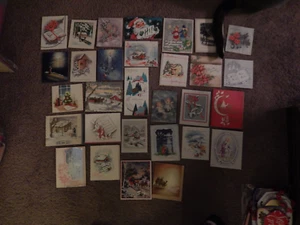 #8, 30 TARJETAS DE NAVIDAD DE COLECCIÓN, CAMPANAS VELAS ÁNGELES NATIVIDAD CORO NIÑOS IGLESIA - Imagen 1 de 22