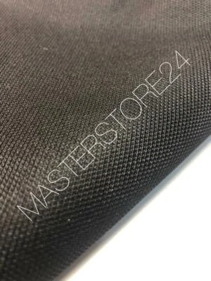 MASTERSTORE24 140 x 90 cm - TELA ACUSTICA DIFFUSORI NERA TESSUTO TELINA PER CASSE