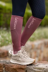 Calcetines LeMieux Performance para mujer palo de rosa | ecuestres | equitación deportiva acolchada - Imagen 1 de 2