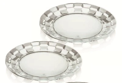 Tupperware Piatti prisma trasparenti 4 pz Riutilizzabili Elegantissimi - Immagine 1 di 2