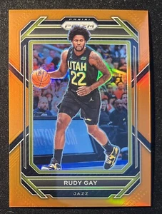 2022-23 Panini Prizm Orange Prizm /49 Rudy Gay #47 - Picture 1 of 2