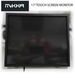 Monitor 17" Touch screen MIKKA MK170TF VGA DVI HDMI DP industriale da incasso - Bild 1 von 9