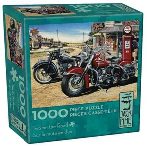 Two for the Road 1000 Piece Jigsaw Puzzle Jack Pine New - Picture 1 of 2