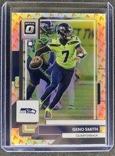 2022 Panini-Donruss Optic geno smith  Fire Emoji Prizm #177 🔥🔥 SP Seahawks