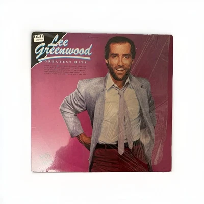 Lee Greenwood Lp Greatest Hits (1985) (God Bless The Usa) On Mca - Vg++  SHRINK - Image 1 of 4