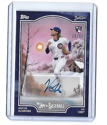 Topps x The Joy of Baseball Kevin Alcantara Auto /50 - Image 1 of 2