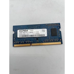 Elpida 2GB 1Rx8 PC3-12800S 11 10 B2 RAM Laptop Memory WJC1 - Picture 1 of 5