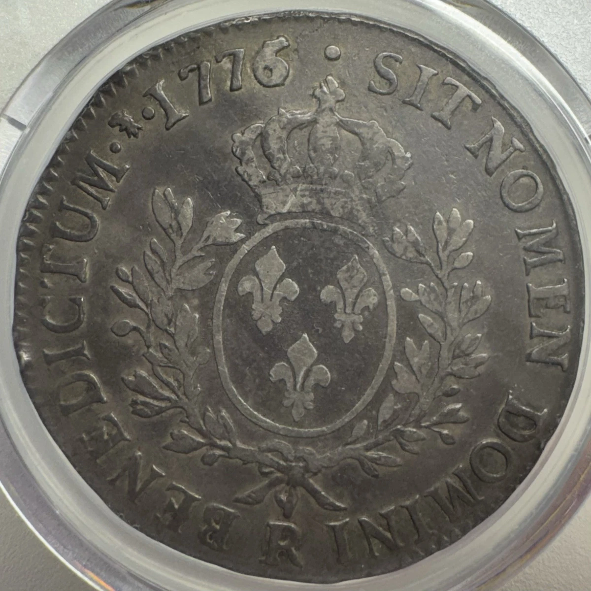 1776年 フランスルイ16世 ジェトン銀貨 France 1 Ecu 1776 L | Katz Auction