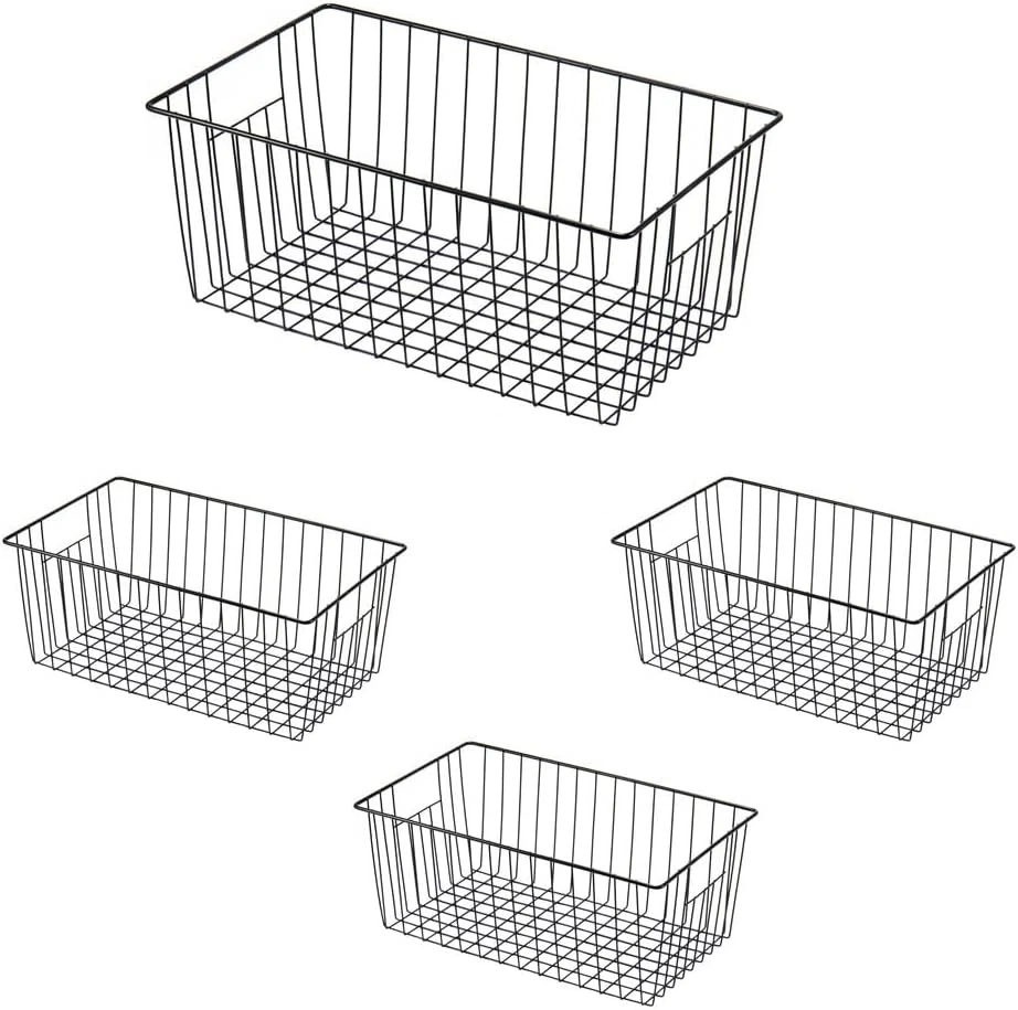 Cestas organizadoras de almacenamiento de cables para congelador de 16 pulgadas, refrigerador doméstico  Foto 1 de 4