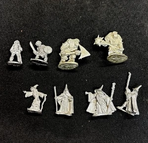 Grenadier AD&D 1980-1990s Dungeons And Dragons Orc's And Wizards Lot Of 8 - Bild 1 von 14