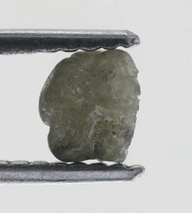 Grayish White  Fancy Loose Rough   Natural 0.72 Carat Rough Raw Diamond - Picture 1 of 2