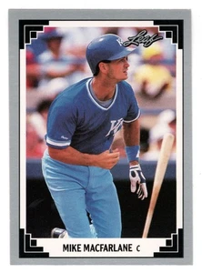 Mike Macfarlane - Kansas City Royals (Baseball Card) 1991 Leaf # 30 Mint - Picture 1 of 1