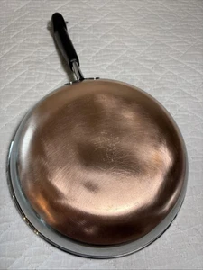 Sartén vintage Paul Revere con fondo de cobre de 8” Clinton Illinois - Imagen 1 de 6