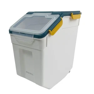 Large Airtight Dog Food Storage Container With spoon and Measuring Cup, 15~30... - Picture 1 of 8