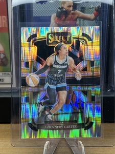 2024 Panini Select WNBA - Concourse Silver Flash Prizm #29 Chennedy Carter - Picture 1 of 3