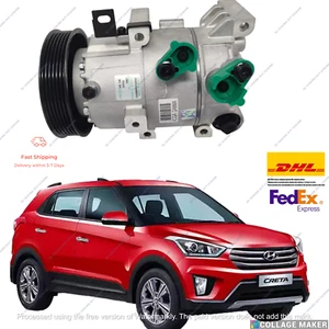 97701F0000 New & Oem Ac Compressor Fit For Hyundai Creta 2015-2020 Model - Picture 1 of 5