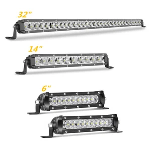 Combo de barra de luz LED de 32"/14"/6" de una fila para parachoques POLARIS RANGER 1000 XP 4x4 - Imagen 1 de 50