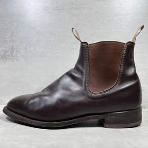RM Williams Comfort Craftsman Leather Chelsea Boots - Men's Size UK 11 / US 12 - Picture 1 of 13