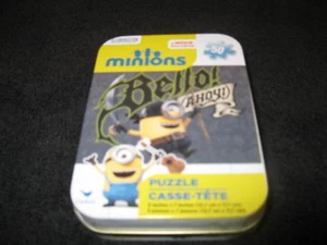 Minions • Movie Exclusive • 50 Piece Puzzle In Collectible Tin. Never Opened. - Picture 1 of 2
