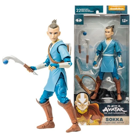 Avatar The Last Airbender Water Sokka 7" Figure McFarlane TLAB Korra New MOC Cover